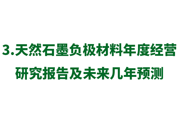 3.天然石墨負(fù)極材料年度經(jīng)營(yíng)研究報(bào)告及未來(lái)幾年預(yù)測(cè)